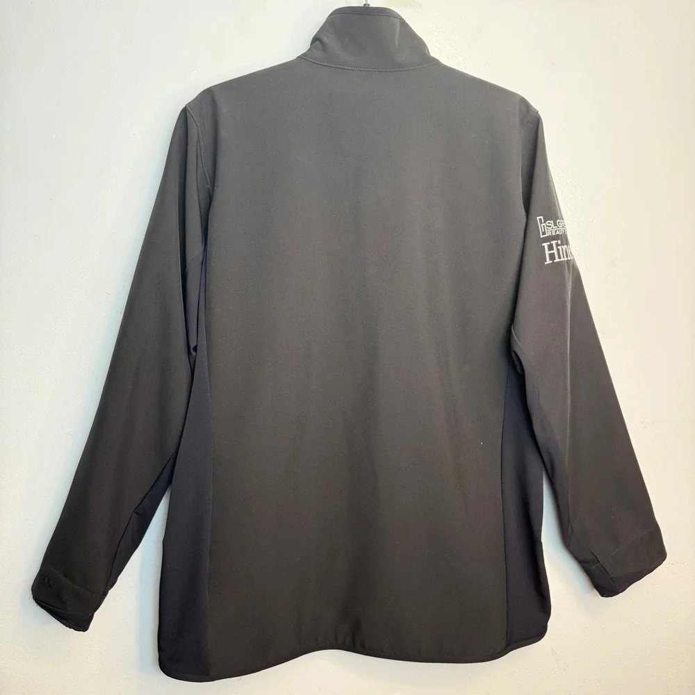 Patagonia Adze Wind Shield Jacket Men's M Full Zip Black Embroidered Logo